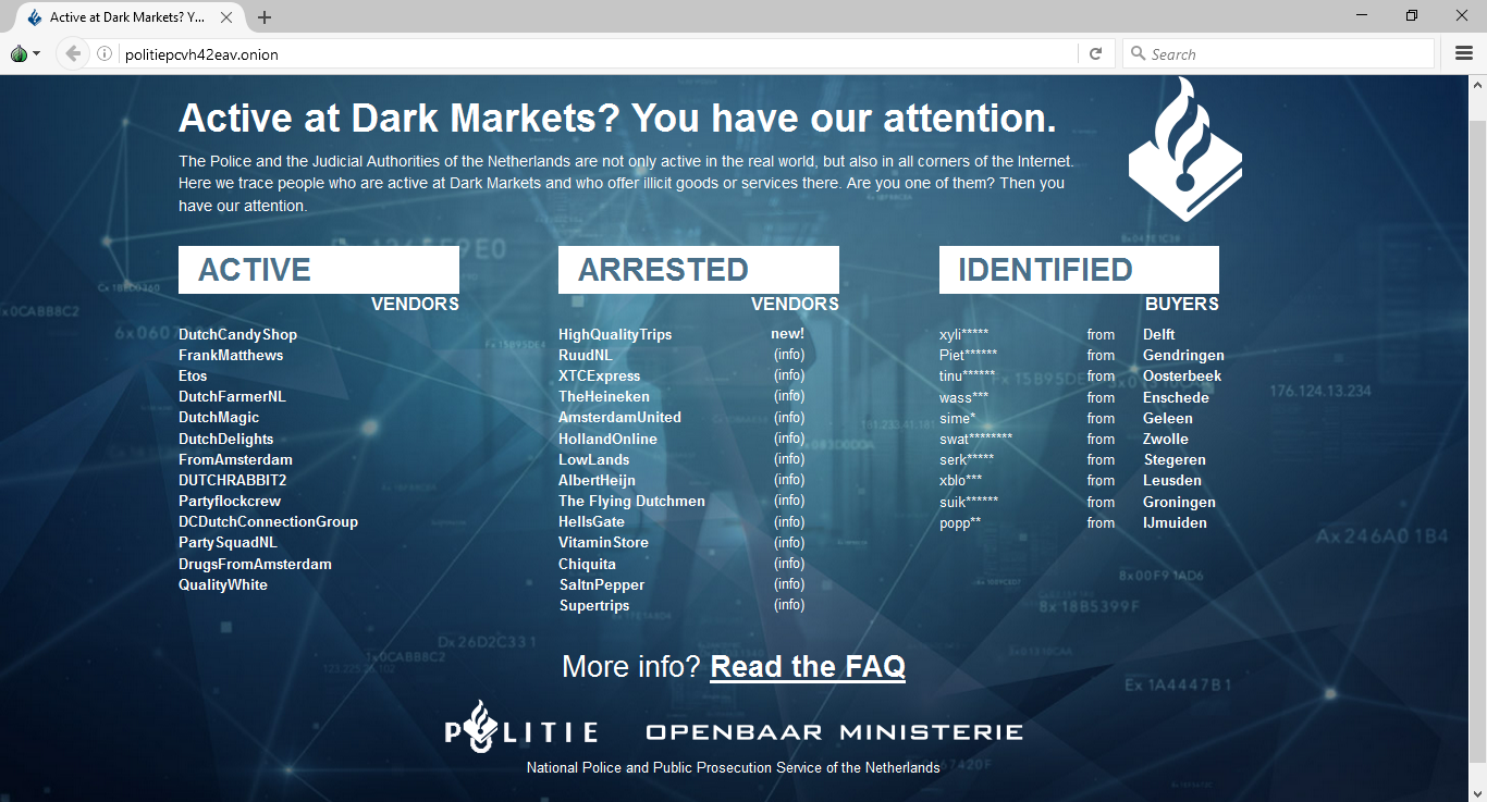 Tor Dark Web