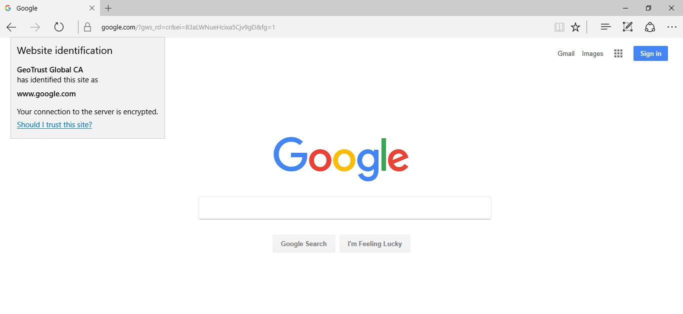 Google HTTPS