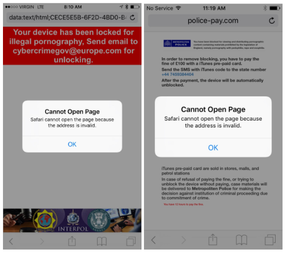 Yesterday&rsquo;s iOS 10.3 Update Bring Safari Ransomware Campaign to an End