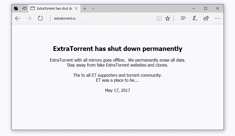 Extratorrent