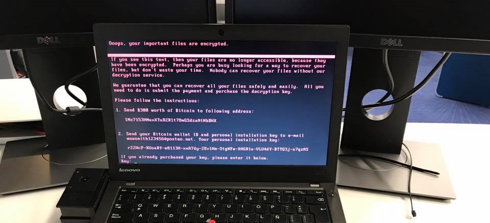 Petya infection