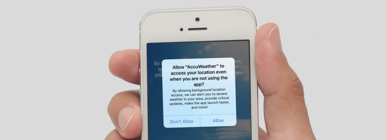 Vær forsigtig Produktionscenter Ananiver AccuWeather iOS App Sends Location Data to Advertising Partner