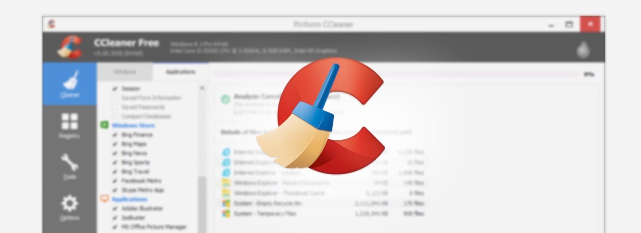 ccleaner spyware och adware removal