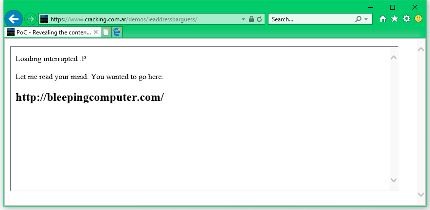 Internet Explorer Cannot Display The Webpage - Browsers | Microsoft Docs