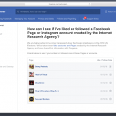 Facebook Will Let Users See What Russian Propaganda Accounts They Followed