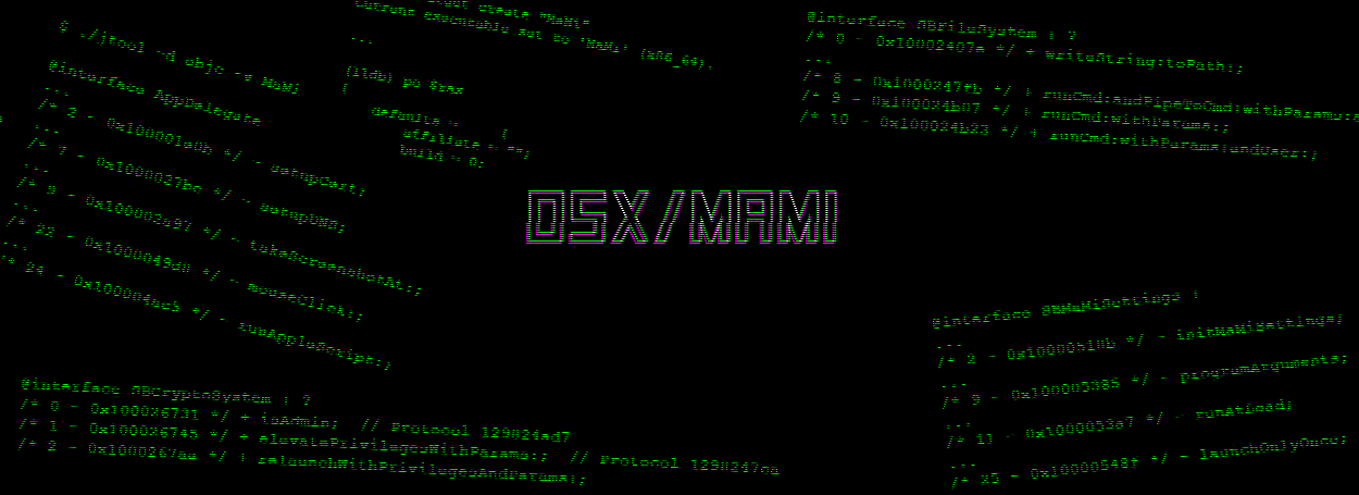 OSX/Mami