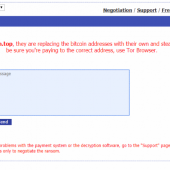 Tor-to-Web Proxy Caught Replacing Bitcoin Addresses on Ransomware Payment Sites