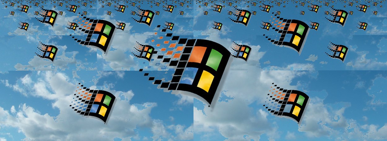 Old Windows logo