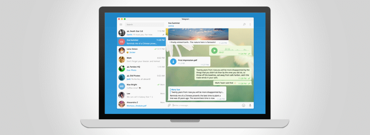 Telegram desktop быстрое и безопасное приложение