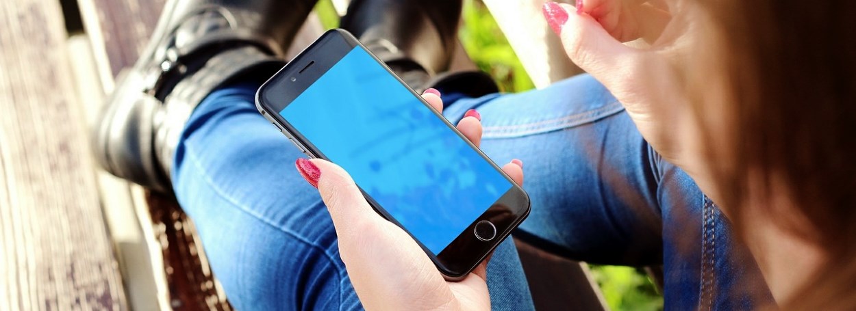 Smartphone-woman