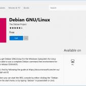 Debian GNU/Linux Now Available for WSL In The Windows Store