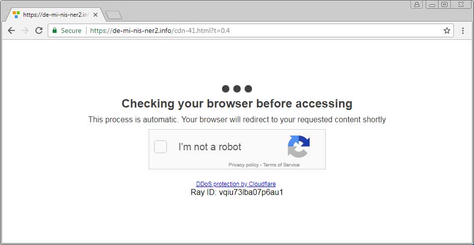 Adware Launches In-Browser Mining Sites Pretending to be Cloudflare