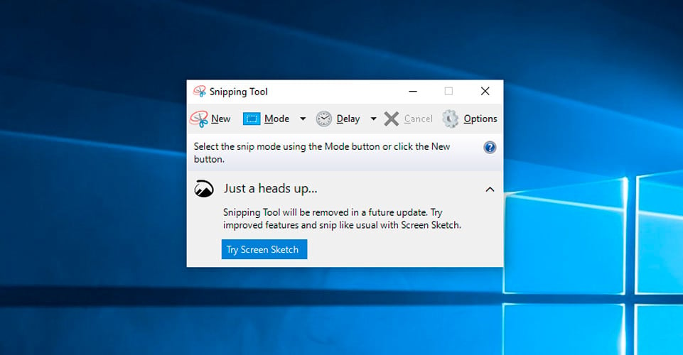 Microsoft Wont Kill The Classic Snipping Tool On Windows 10