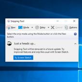 Microsoft Won't Kill the Classic Snipping Tool on Windows 10 With Next Update Image