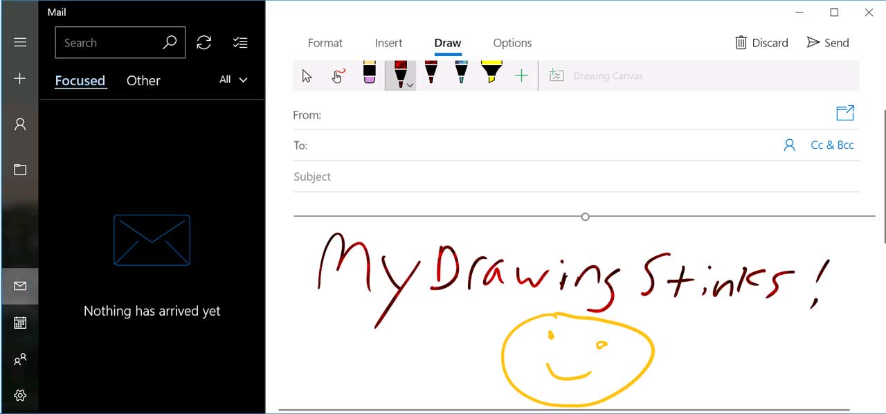 New Windows 10 Mail App Update Lets You Draw Your Emails