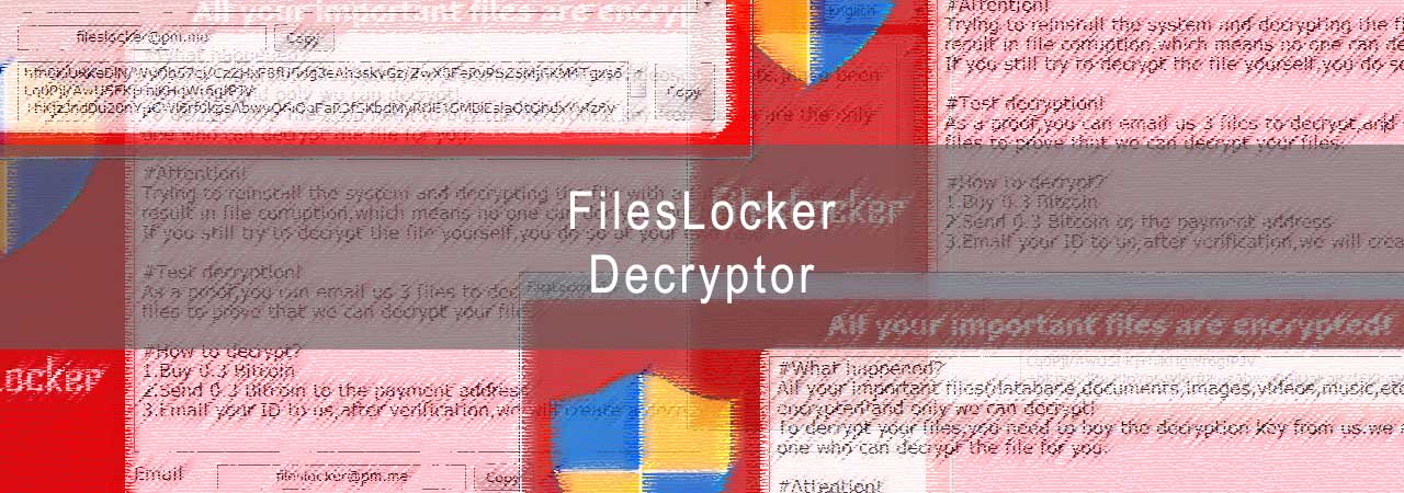 FilesLocker Decryptor Header