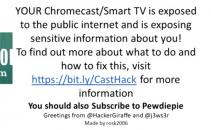 Hacker Streaming PewDiePie Videos on Exposed Chromecast Devices Image