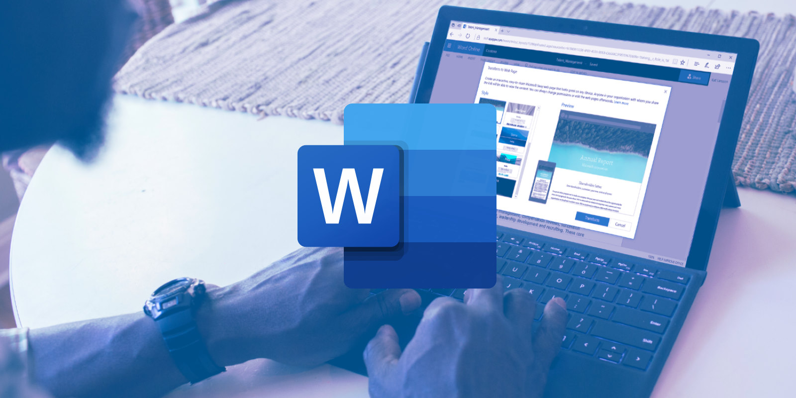 Office 365 adds transcription, voice commands in Word for the web