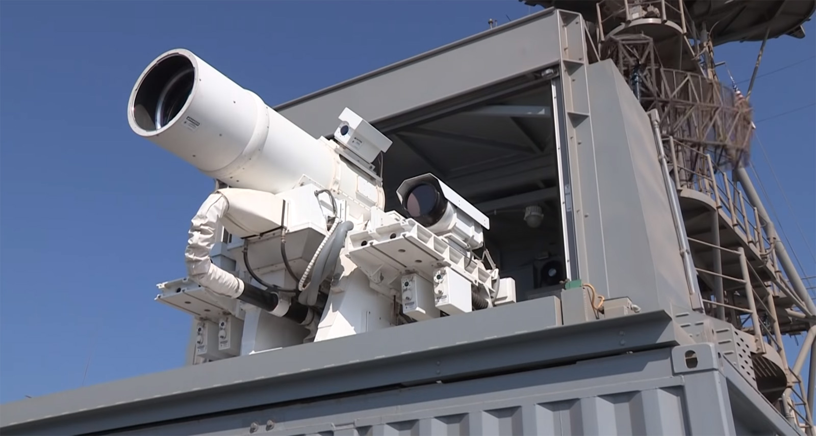 USS Ponce Laser Weapon System