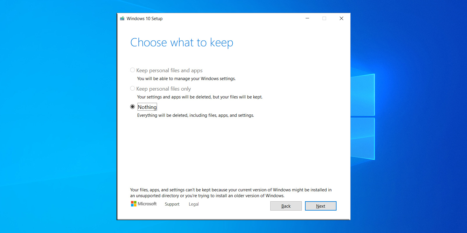 Windows 10 20h2 Bug Breaks In Place Upgrade Feature