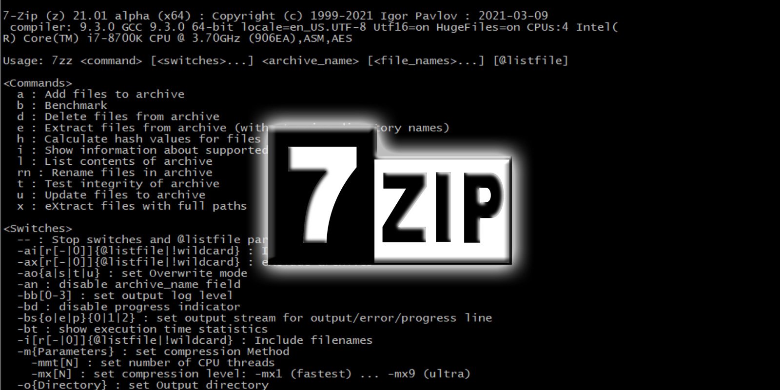 7-Zip Developer Releases The First Official Linux Version