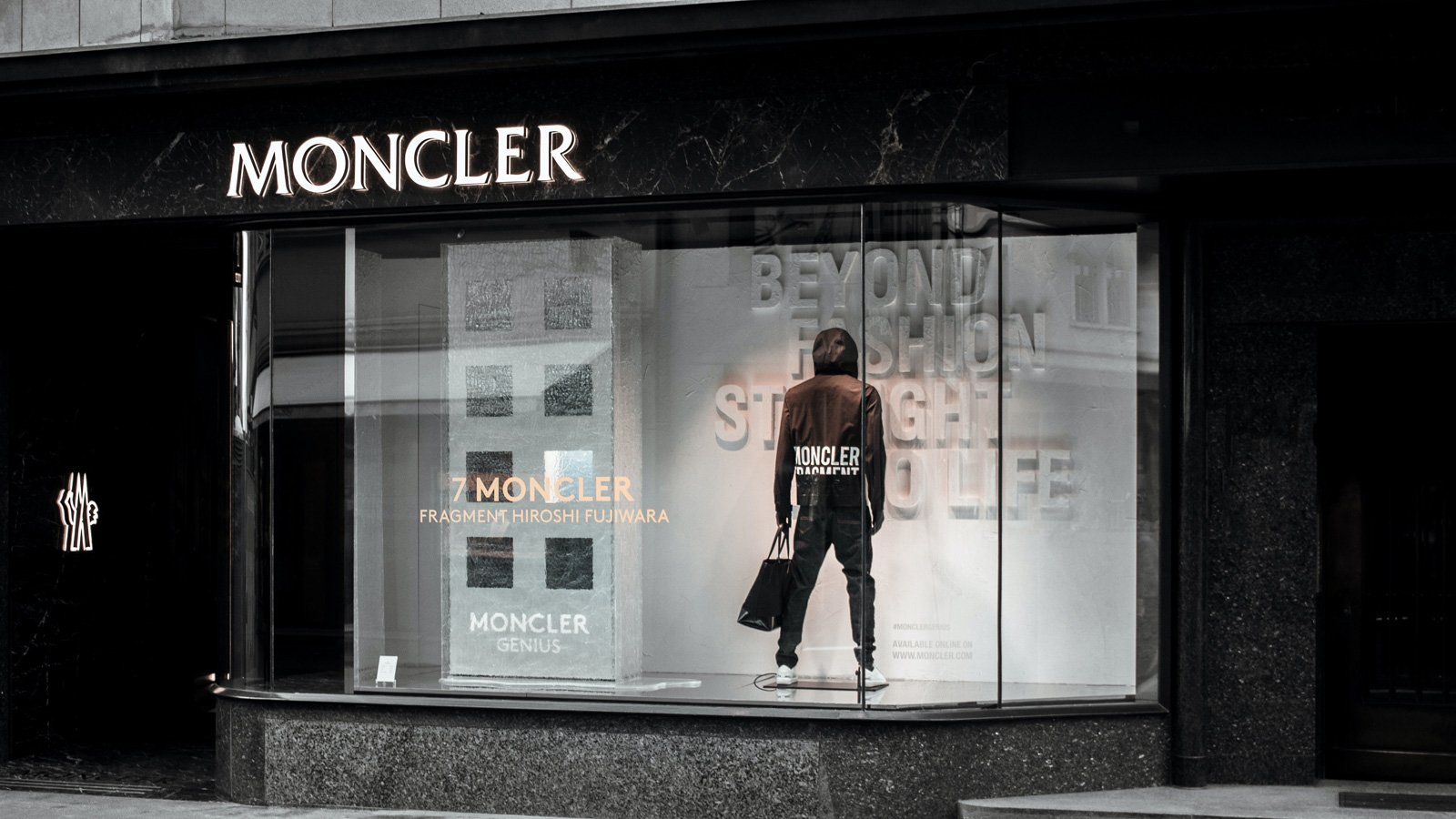 Moncler storefront