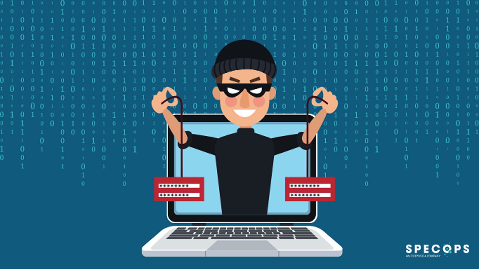 Hacker stealing passwords