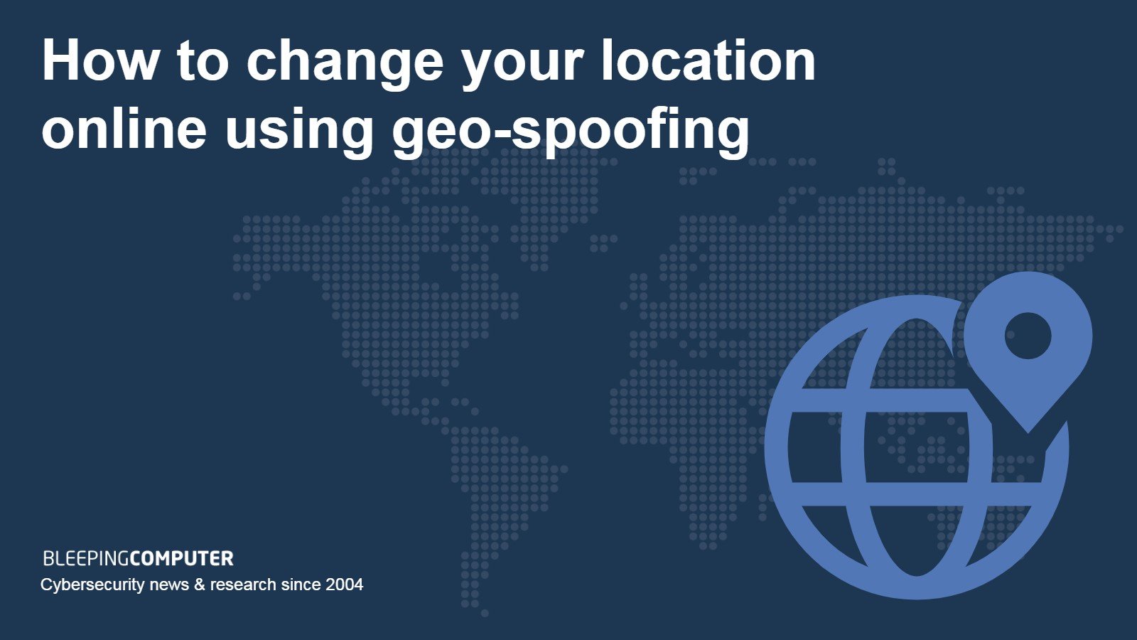 Cambiar la ubicación Geo-inmovilización