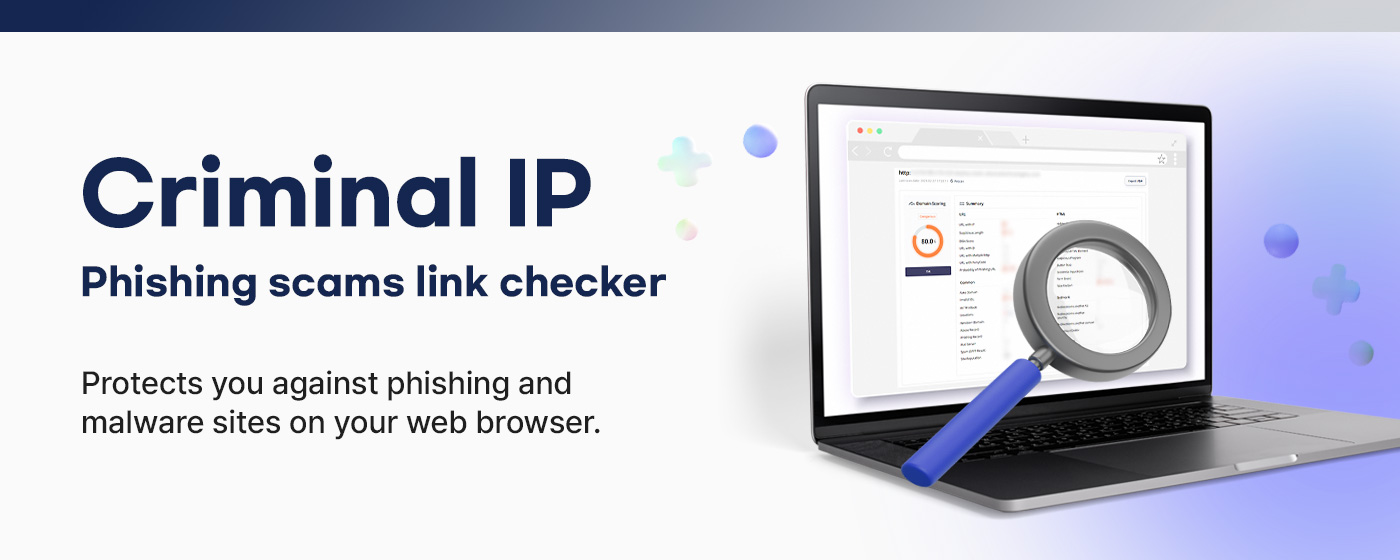 Criminal IP Link Checker