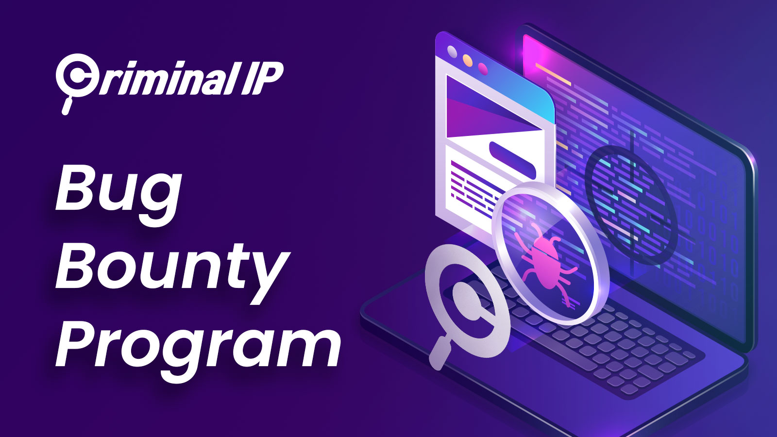 Criminal IP Bug Bounty Program