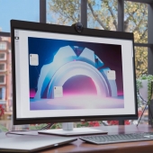 Elevate your video with this open-box 4K Dell conferencing monitor