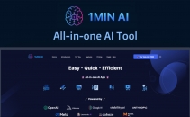 One AI subscription to replace them all: 1min.AI is $69.97 for life