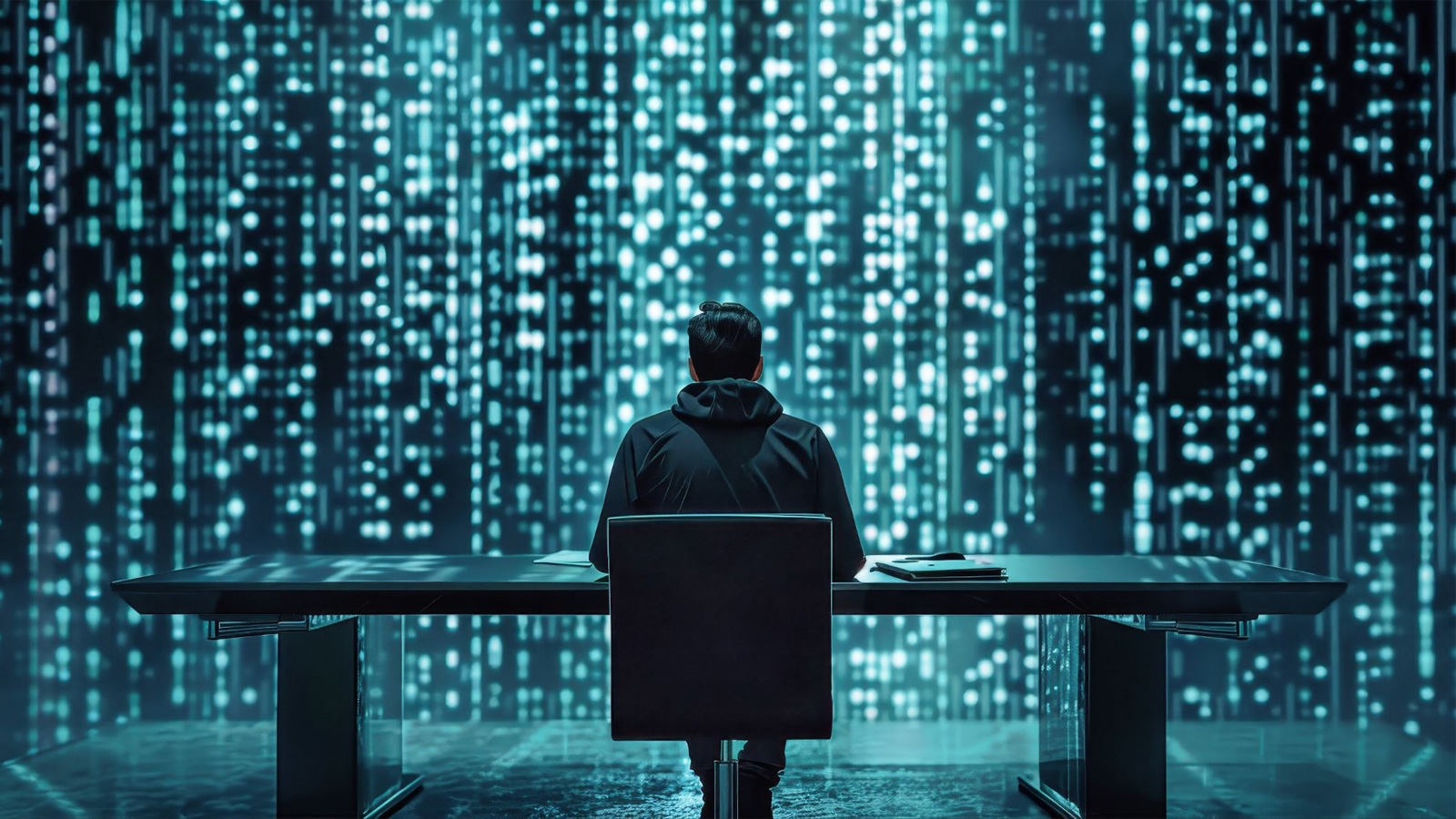 Hacker hacking