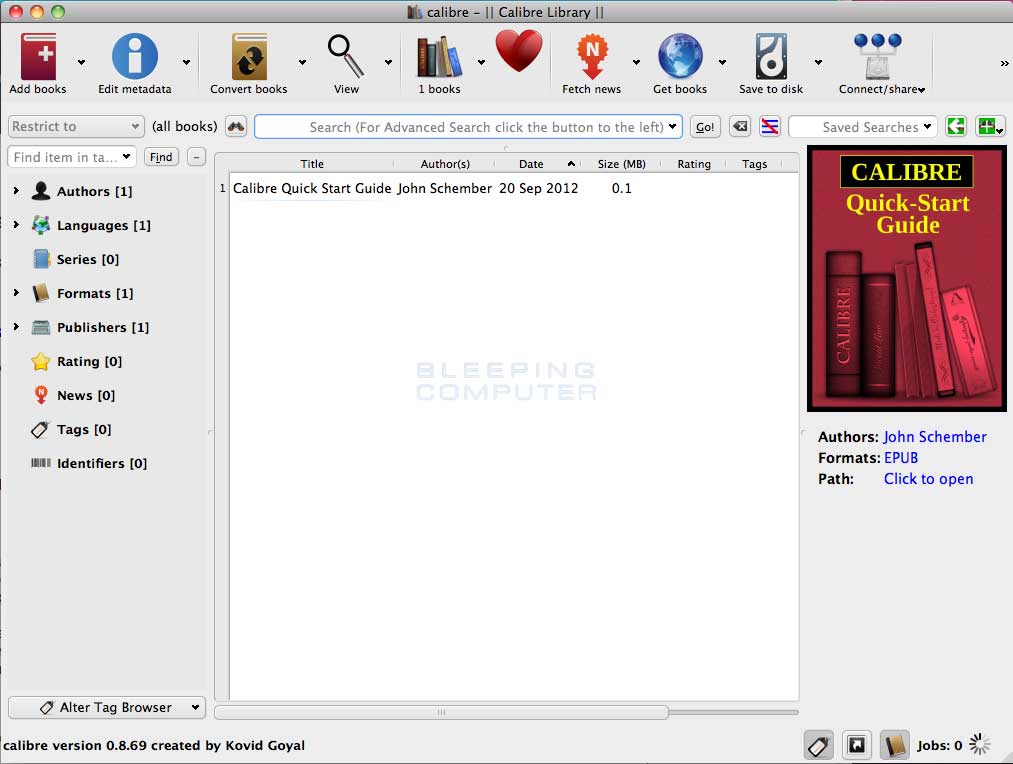 calibre software mac