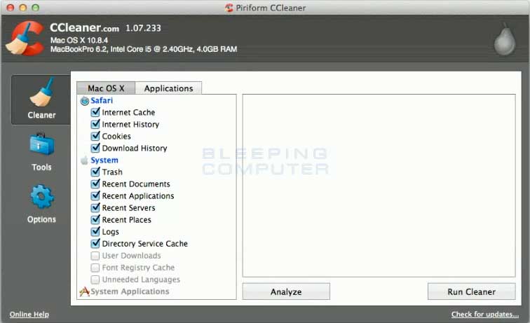 ccleaner download for macbook pro