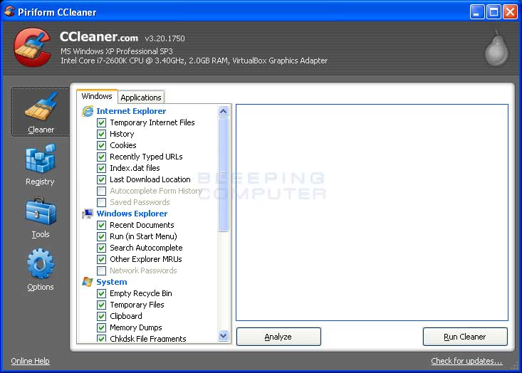 ccleaner xp download gratis