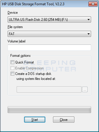 usb disk storage format