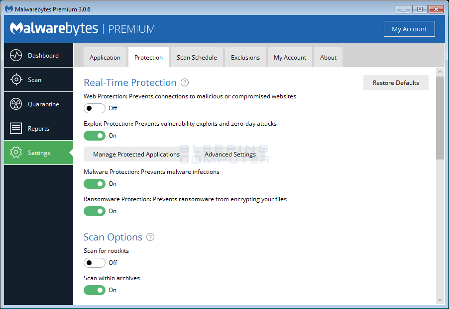 how good is malwarebytes free version