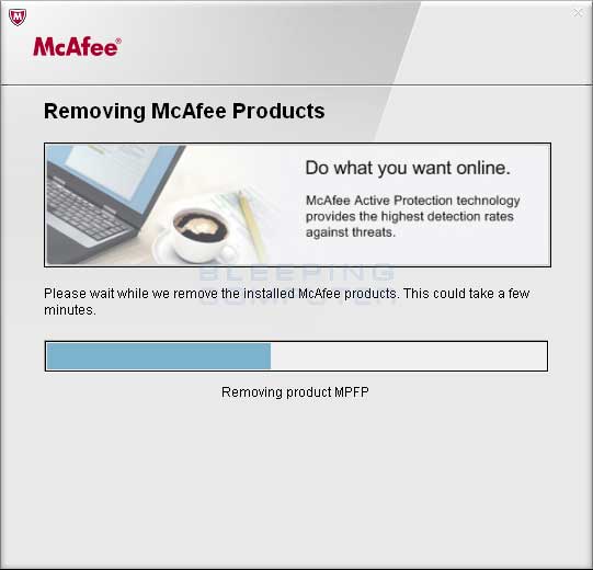 Download McAfee Consumer Products Removal tool