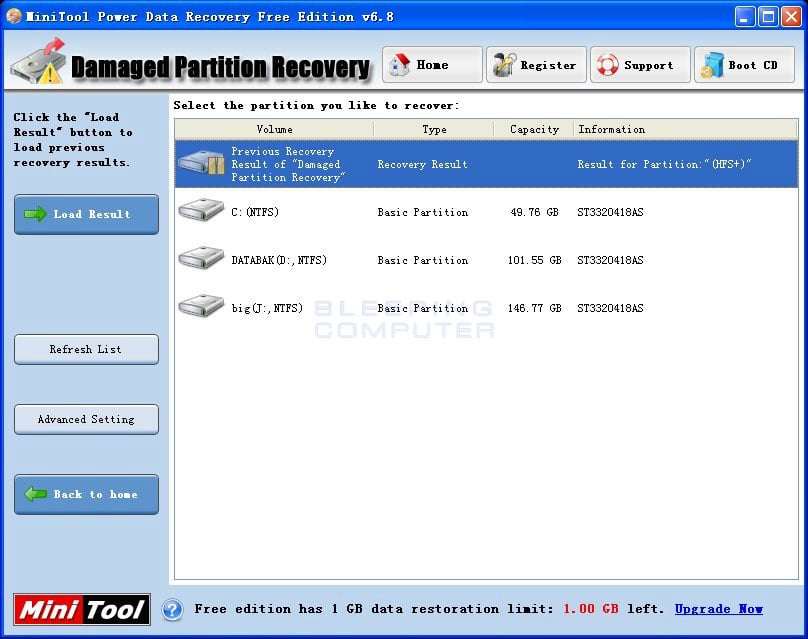 Minitool data recovery software download