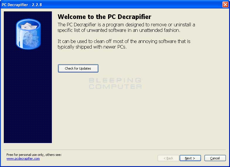 pc decrapie