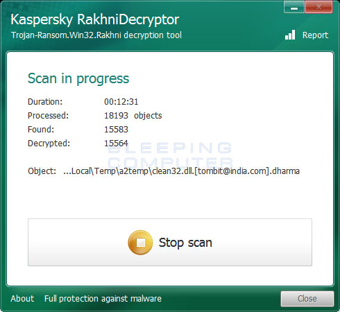 Download Rakhnidecryptor Ransomware Decryptor