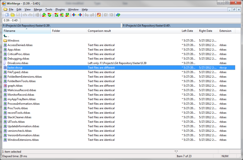 winmerge tutorial