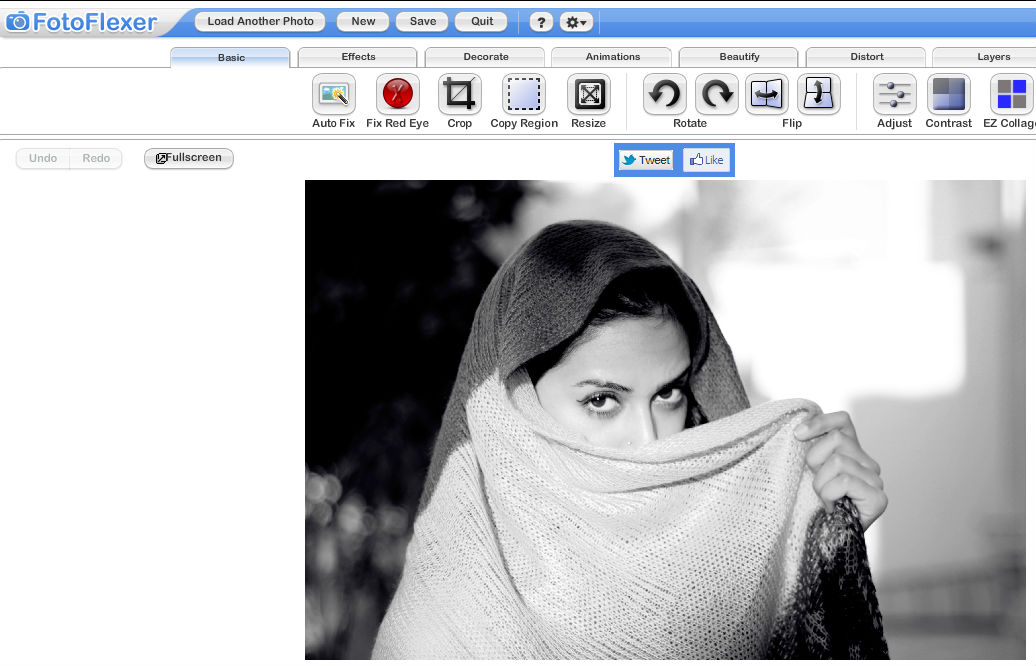 FotoFlexer - Free Online Photo Editor