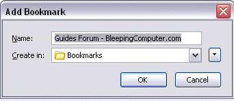 Creating Bookmarks In Firefox - Web Browsers Mini-Guides