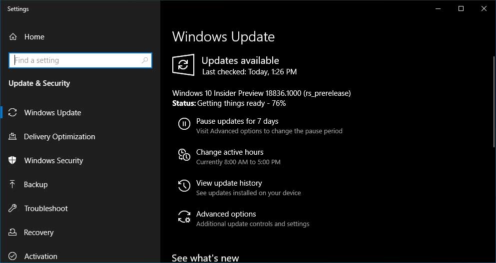 Microsoft Releases First Windows 10 20h1 Build 18836 To Skip Ahead Users