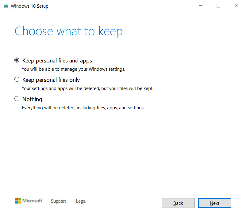 Windows 10 20h2 Bug Breaks In Place Upgrade Feature