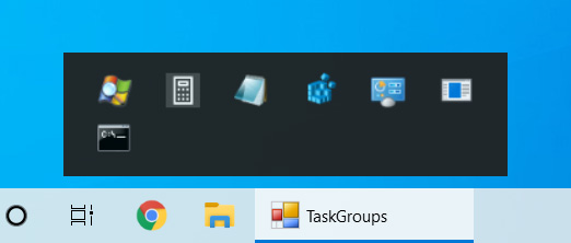 dossier des techniques de la barre des tâches Windows