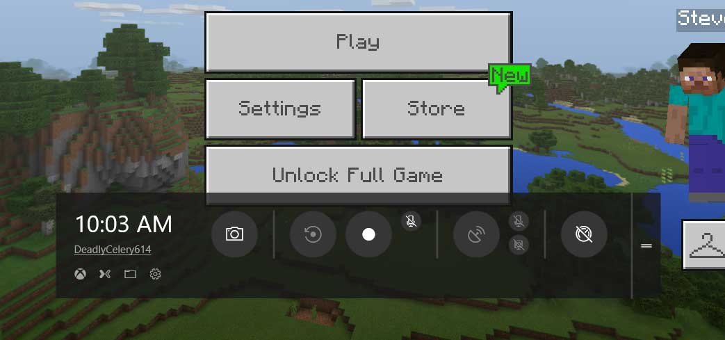 Xbox Game Bar with Dark Theme