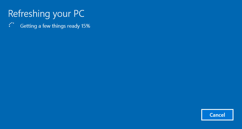 Rafraîchir le PC